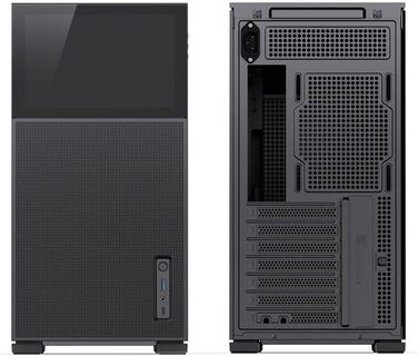 Корпус Jonsbo D41 MESH з сітчастою передньою панеллю, ATX, з загартованим склом, чорний