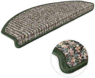 Ступінчасті килимки Kettelservice-Metzker Gera Halbrund (15 шт.) - для сходів