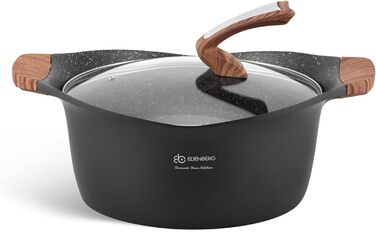 Набір каструль та сковорідок Edenberg EB-9184: 15 предметів з антипригарним покриттям, індукційні | Набір посуду, каструлі, сковороди