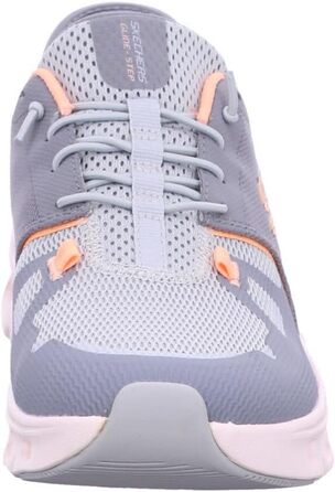 Кросівки Skechers Glide-Step Vibey Hands Free Slip-ins для жінок, сірі та помаранчеві, 38 EU