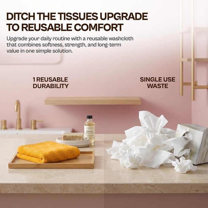 Набір м'яких фланелевих рушників для обличчя Utopia Towels, 100% бавовна, гігроскопічні та якісні, чорний/білий