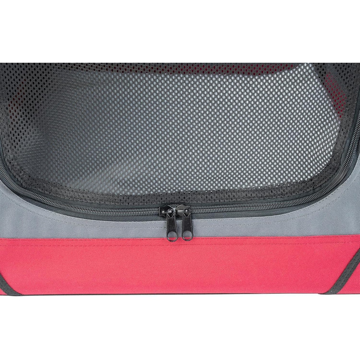 Складана переносна переносна коробка для собак/кішок Foxdevil xonic® (M, Червона) - для автомобіля та дому