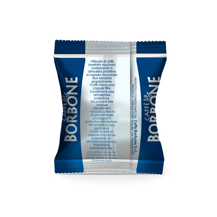 Кава в капсулах Caffè Borbone Respresso Blue Blend, сумісні з Nespresso, 100 шт.