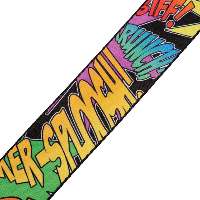 Гітарний ремінь Levy's Sublimationsserie MPD2-003, поліестер, 5,1 см, багатокольоровий