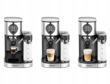 Ріжкова кавомашина Transa Electronics MultiCoffee, 1470 Вт, чорна