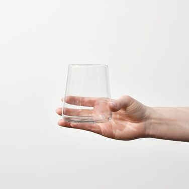 Склянки KROSNO для води, соку та напоїв 430 мл (6 шт.) Avant-Garde – для дому, ресторанів, вечірок, можна мити в посудомийній машині