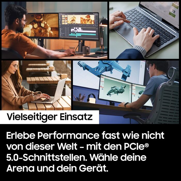 SSD Samsung 9100 PRO 2TB NVMe M.2 PCIe 5.0 – Швидкість до 14700 МБ/с, для геймінгу, відеомонтажу та AI