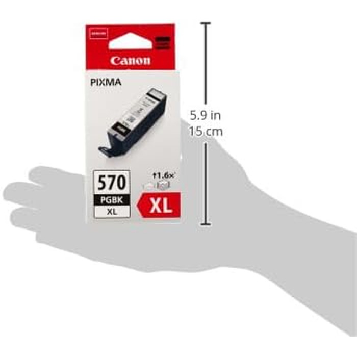 Оригінальний чорнильний картридж Canon PGI-570 XL чорний (набір 2 шт), пігментне чорнило