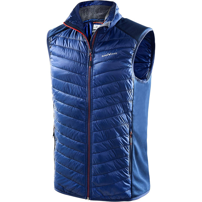 Чоловіча гібридна жилетка Black Crevice: тепла, дихаюча, з коміром, XL, блакитна