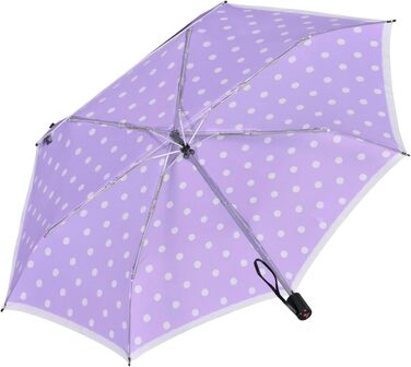 Сонцезахисний парасолька Knirps Duomatic Slim Renature Green (Dot Art Lavender)