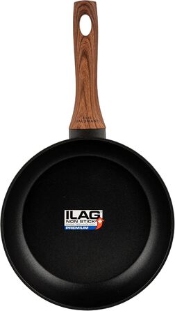 Сковорода з антипригарним покриттям 20 см - для всіх типів плит (індукція, газ) - без PTFE та PFOA