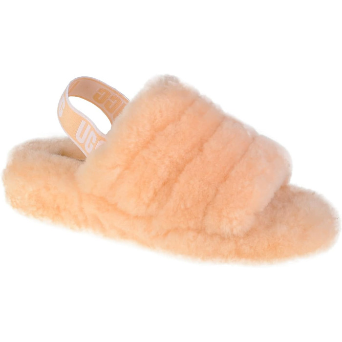 Чоботи додому UGG Fluff Yeah для жінок (41 EU, персиковий пух)
