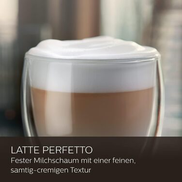 Saeco GranAroma Fully Automatic Espresso Machine, 16 Beverages, 6 User Profiles, Colored TFT Display, Metal Front, SM6585/00. 16 Coffee Specialties. No Wifi