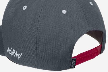 Кепка Nebelkind Snapback Berlin сіра, унісекс, регульована, висока якість, streetwear, бейсболка з прямим козирком