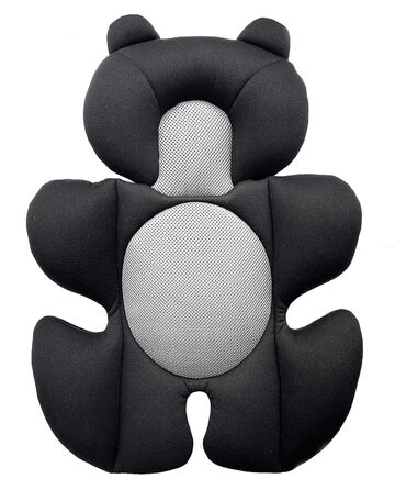 Storchenbeck Baby Car Seat Cushion Car Seat Insert Seat Pad Universal for Strollers Car Seat High Chair (Black)