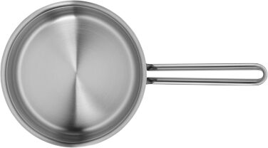 Каструля з нержавіючої сталі WMF Provence Plus 16 см без кришки, 1.4 л, для приготування молока, сумісна з індукцією, Cromargan, без покриття, можна використовувати в духовці