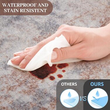 Теплый ковер для гостиной, спальни, столовой, нескользящий, мягкий ковер с коротким ворсом, абстрактный серый стильный ковер для легкой чистки (Абстрактный серый, 160 x 200 см).