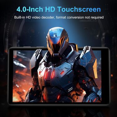 MP3 плеєр SWOFY 80GB з Bluetooth та Wi-Fi, 4.0