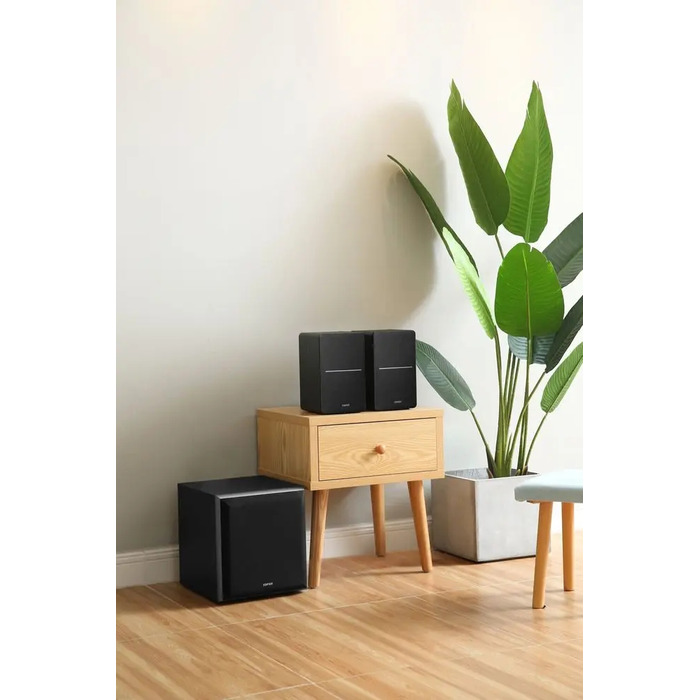 Комп'ютерні колонки Edifier R1280DBs 2.0 Bluetooth, 42 Вт, чорні