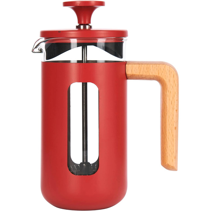 Френч-прес La Cafetière Pisa з нержавіючої сталі, зелений, на 3 чашки, у подарунковій коробці