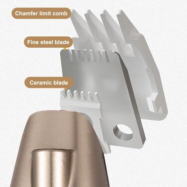 Електрична машинка для стрижки тварин з LED-підсвіткою, бездротова, USB, для собак, котів, догляду за лапами, обличчям, тілом, чорна