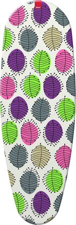 Накладка на прасувальну дошку Rayen EasyClip, 130x47 см, 2 шари (піна, бавовна), білий малюнок