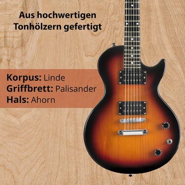 Rocktile L-100 SB Стартовий набір електрогітари Sunburst, Rocktile