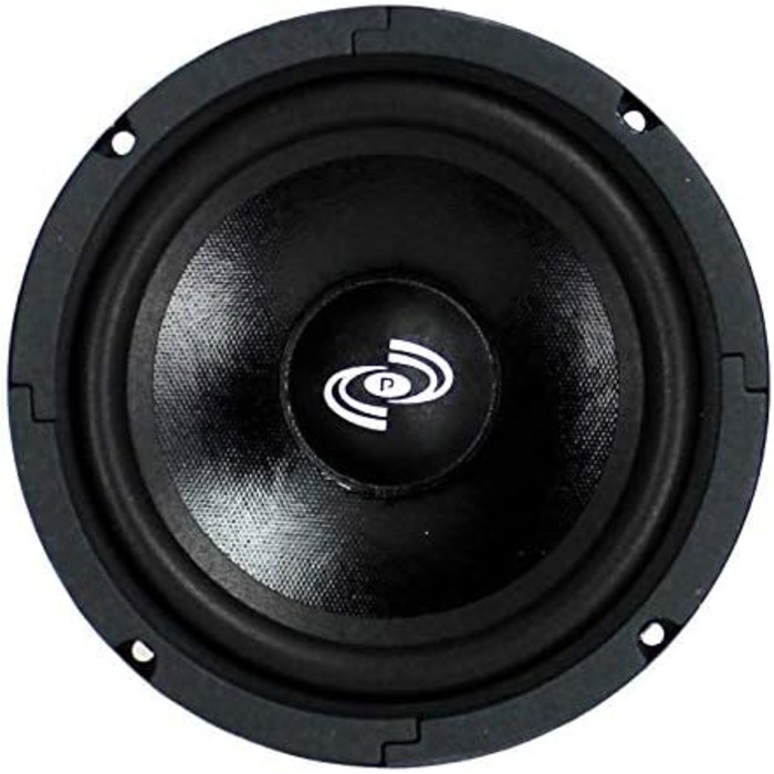 Автомобільна акустика Pyle PDMR6 16,5 см, 300 Вт, середньочастотний динамік, герметична задня частина, паперова мембрана, 93 дБ, 8 Ом