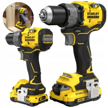 Акумуляторний дриль-шурупокрут Stanley FatMax SFMCD725D2K-QW 80Нм, 2x2Аг