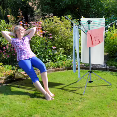 Relaxdays Clothes Airer with Base