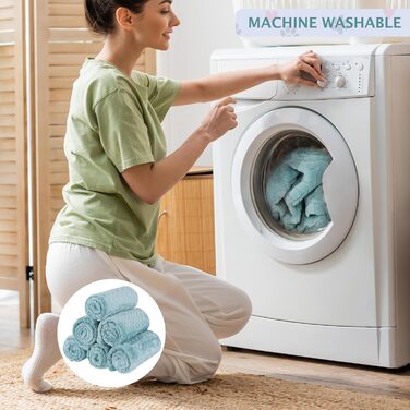 6 шт. м'які ковдри для собак та котів BVAGSS, фліс, фланель, 60 x 40 см, зелений колір