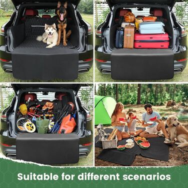 Захист для багажника авто: вологостійкий килимок для собак, 195x103 см