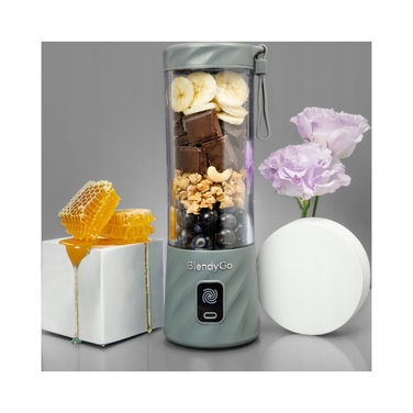 Бездротовий стаціонарний блендер BlendyGo 3, 250 Вт, сріблястий/сірий, 0,55 л