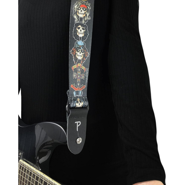 Гітарний ремінь Perri's Leathers Guns N Roses Gnr #2 (один)