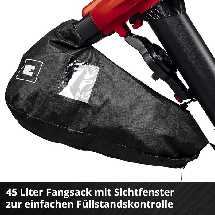 Einhell Cordless Leaf Blower GE-CL 36/230 Li E-Solo Power X-Change (Lithium-Ion, 18 Volt, Suction/Blowing Function, Turbo Switch, incl. Suction Tube + Blowing Tube, without Battery and Charger)