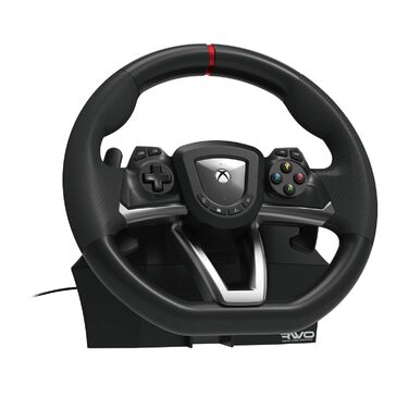 HORI Racing Wheel Overdrive - Руль для гонок з педалями, сумісний з Xbox Series X|S, Xbox One, PC