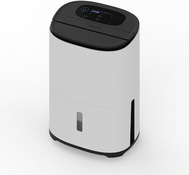 Зволожувач повітря MeacoDry Arete One 6L з очищувачем повітря | Тихий (32 dB), H13 HEPA-фільтр, для спалень та кімнат | 1.8L резервуар