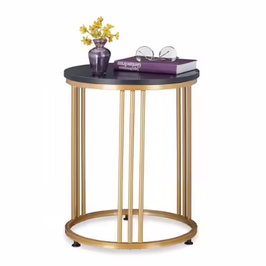 Relaxdays MARMO Side Table