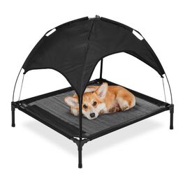 Шезлонг для собак Relaxdays з дахом