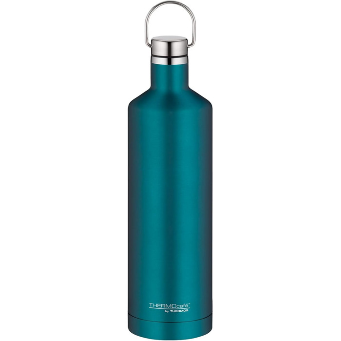 Термофляга THERMOcafé TC TRAVELER BOTTLE 0,5 л з нержавіючої сталі, 12 год гаряча & 24 год холодна, герметична, з ручкою, для школи, офісу, спорту