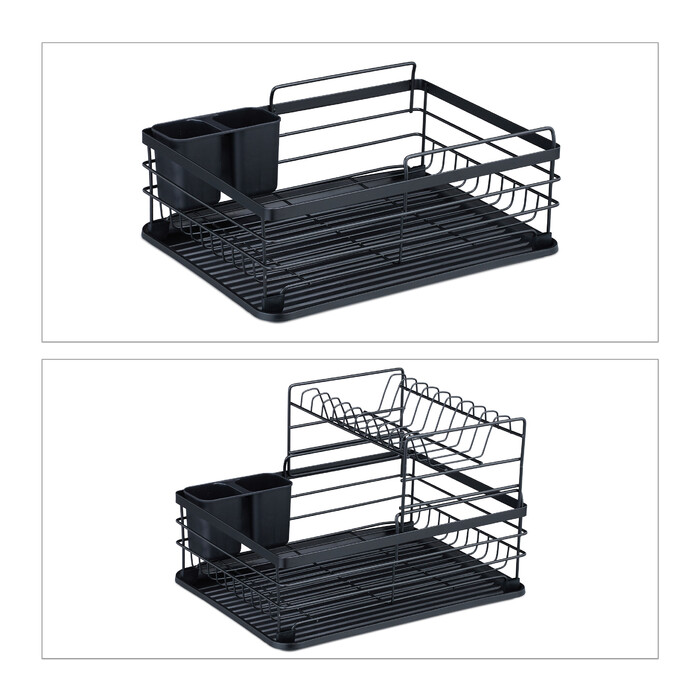 Relaxdays Dish Drainer, Metal