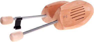 HIMRY® 5 Pairs Wooden Spiral Shoe Stretchers, Natural Wood Spiral Shoe Expanders, SHOE LAST Spiral Shoe Formers, Unisex - Women/Men, Size 35 - Size 36, KXB6001