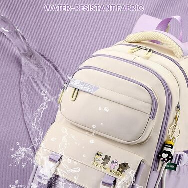 Шкільний рюкзак IvyH для дівчаток та хлопчиків, 15.6