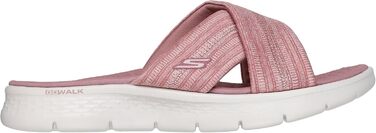 Сандалі жіночі Skechers Go Walk Flex Impressed Mauve 40 EU текстиль