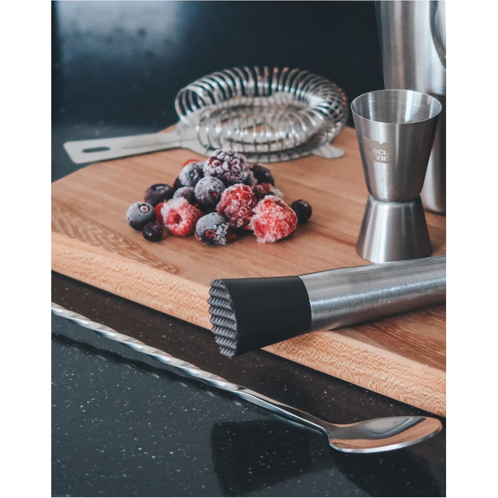 BarVin Ложка для коктейлів та барів (нержавіюча сталь)