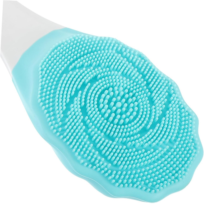 1 Piece Bath Brush Bath Scrubber Back Shower Scrubber Electric Cleaning Brush Shower Brush Back Shower Scrubber Blue