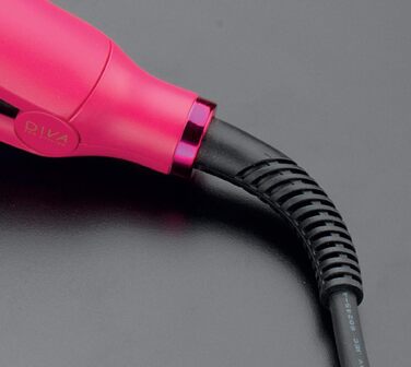 Diva Pro Styling Digital Flat Iron - Ceramic Plates - Auto Shutoff - 3m Cord (Magenta)