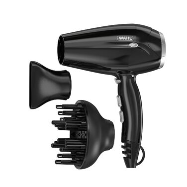Фен для волосся WAHL Power Shine Dryer: 3 температурних та 2 швидкісних режими, функція холодного обдуву Cool Shot, швидке сушіння та стайлінг кучерявого волосся