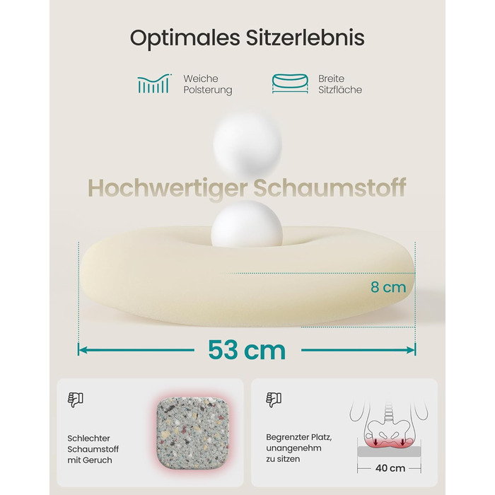 Офісне крісло SONGMICS ергономічне, поворотне з сіткою, підтримкою попереку та підголівником, функцією гойдання, сидіння 53 см, відкидні підлокітники, для офісу та спальні, студентів, OBN37BK (Світло-сірий, без підголівника)