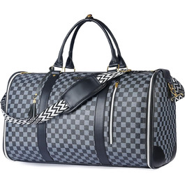 Сумка-трансформер для подорожей 50 л, 2-в-1 з водонепроникним взуттям та системою проти зминання – для жінок та чоловіків, ідеальна для ділових поїздок та відпочинку (Чорна)